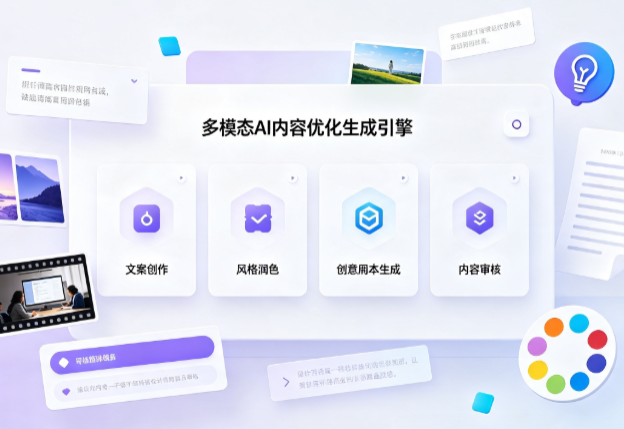 鄂伦春自治旗AI智能内容优化创新 多模态生成技术丰富数字内容创作生态