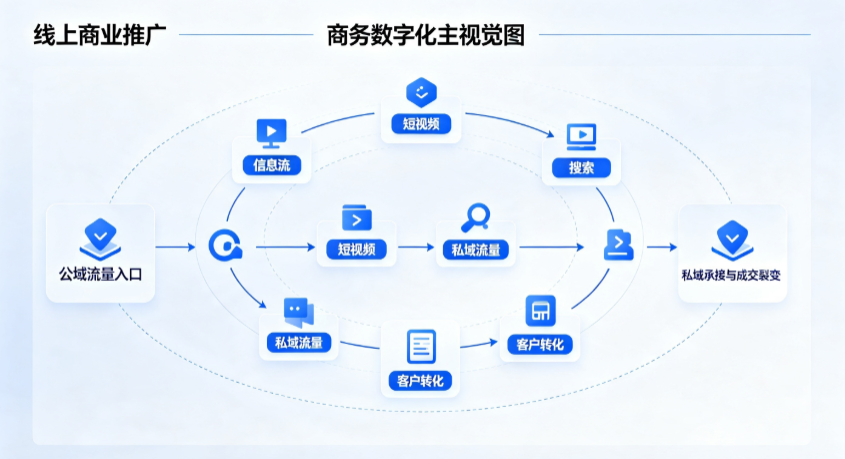 鄂伦春自治旗线上商业推广怎么做？全域流量闭环搭建与低成本转化实战指南